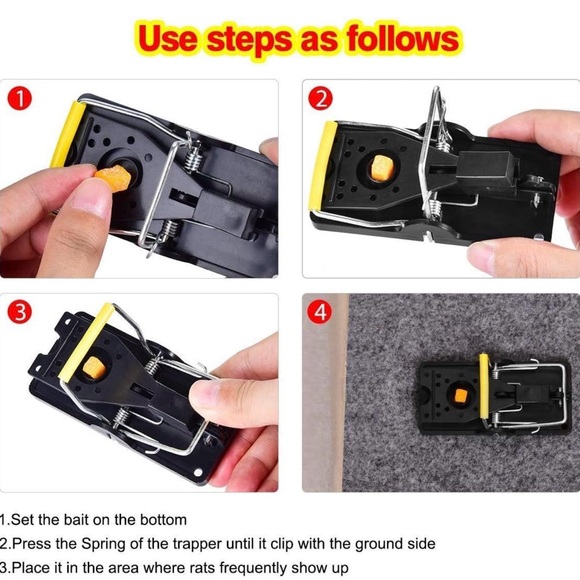 Mouse Trap Mouse Traps Indoor Mouse Traps for House Mouse Traps Outdoor Mice - Picture 4 of 6